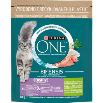 Purina ONE Sensitive krůtí 800 g