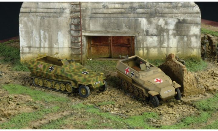 Italeri model vozidla Sd.Kfz.251 1 Ausf.C Fast Assembly military 7516 1:72