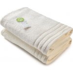 A&R Osuška z organické bavlny 70 x 140 cm 600 g/m Bílá – Zboží Mobilmania