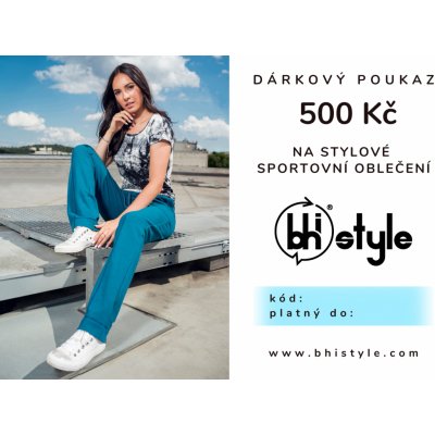 BHiStyle dárkový poukaz - voucher - 500Kč – Zbozi.Blesk.cz