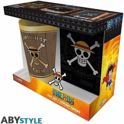 One Piece Darčeková sada (Pohár, zápisník, odznak) - ABYstyle – Hledejceny.cz