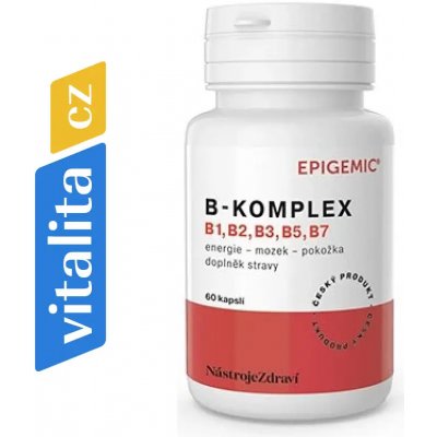 Epigemic B KOMPLEX B1, B2, B3, B5, B7 60 kapslí – Hledejceny.cz