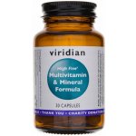 Viridian High Five Multivitamin a Mineral Formula Multivitamín na stres a pro celkovou odolnost 30 kapslí – Hledejceny.cz