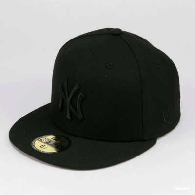 New Era Black On Black New York Yankees 59FIFTY Black černá / černá – Zboží Mobilmania