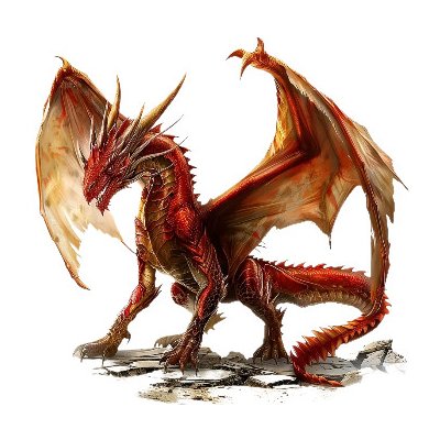 Nažehlovací obrázek - červenohnědý drak (dva rozměry), Velikost: Malý – Zboží Dáma