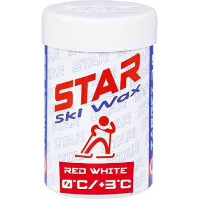 Star Ski Wax Stick red white 45 g – Hledejceny.cz