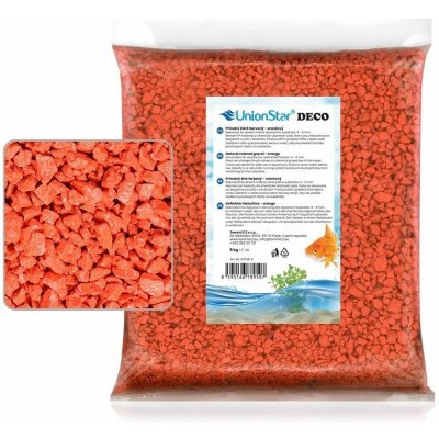 UnionStar písek Deco oranžový 5 kg – Hledejceny.cz