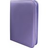 Sběratelská kartička Ultra Pro Album na karty Vivid 4-Pocket Zippered PRO-Binder Purple