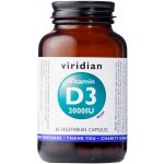 Viridian Vitamin D3 2000 IU 60 kapslí – Hledejceny.cz