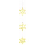 MagicHome Vianoce Dekorace MagicHome Vánoce, vločky, 44xLED teplá bílá, IP44, 3xAA, 58,5cm – Hledejceny.cz