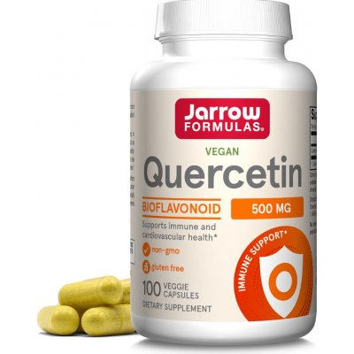 Jarrow Formulas Quercetin 500 mg 100 rostlinných kapslí – Hledejceny.cz