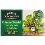 NATUR COMPAGNIE Kostky bylinkové bazalka-tymián BIO 80 g – Zboží Dáma