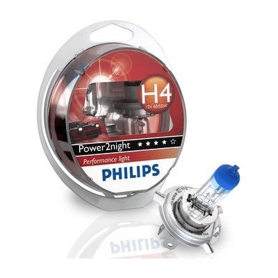 Philips Power2Night 12342GT150S2 H4 P43t-38 12V 60/55W 2ks – Zbozi.Blesk.cz