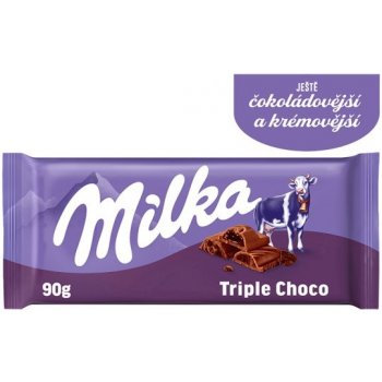 Milka Triple Chocolate 90 g