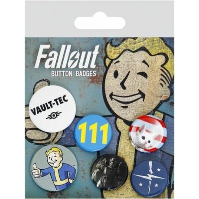 ABYstyle Sada Placek Fallout (6 ks) – Hledejceny.cz