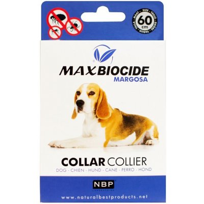 Max Biocide obojek pro psa 60 cm 1 ks – Zboží Mobilmania