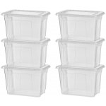 LIVARNO home Úložný box s víkem, 5 l, 6 kusů | Zboží Auto