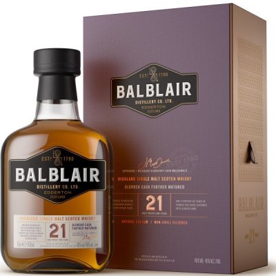 Balblair 21y 46% 0,7 l (karton) – Zboží Mobilmania