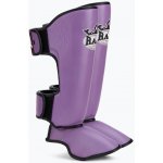 RAJA BOXING Chrániče holení a chodidel Lightweight Shin Guards Genuine Leather purple – Zboží Dáma