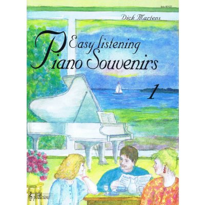 Reba Productions Noty pro piano Easy Listening Piano Souvenirs 1