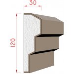 Dekora-Stuck Šambrána 120x30mm 311230 – Hledejceny.cz