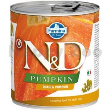 N&D Pumpkin canine Quail & Pumpkin Adult 285 g