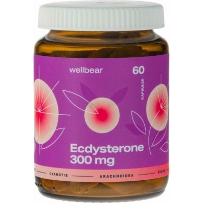 Wellbear Ecdysterone 300 mg 60 kapslí – Hledejceny.cz