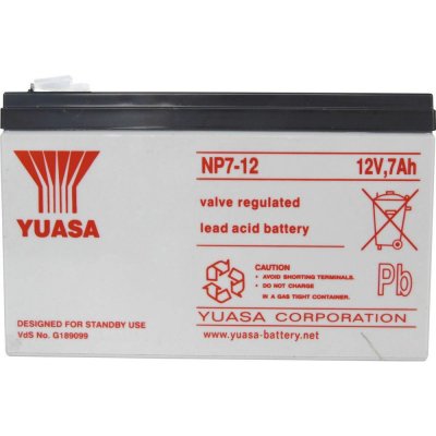 YUASA NP7-12 12V 7Ah – Hledejceny.cz