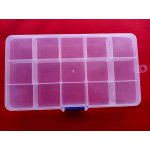 Plastový organizér na korálky 5 přihrádek – Zboží Dáma