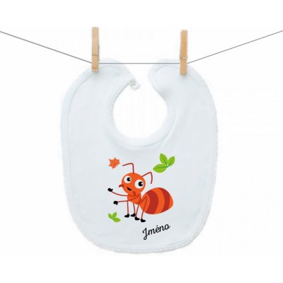 Boodyy Bryndáček na zapínání Mraveček se jménem dítěte – Sleviste.cz