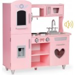 Ecotoys dřevěná kuchyňka se zvukovými efekty 7268 – Sleviste.cz
