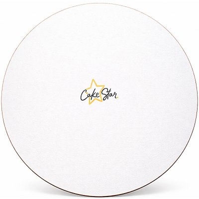Cake Star Tác pevný dřevovláknitý bílý 18cm – Hledejceny.cz