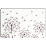 Zeller Prostírání Pampeliška plastové bílé 45x30 cm – Zboží Dáma