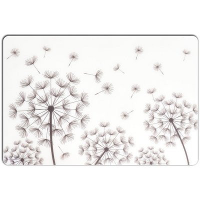 Zeller Prostírání Pampeliška plastové bílé 45x30 cm – Zboží Dáma