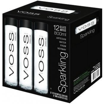 VOSS Perlivá Sklo 12 x 800 ml