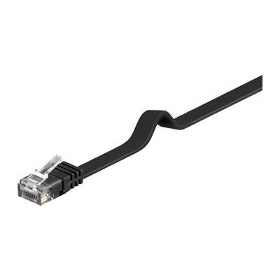 PremiumCord sp6uflat015C Plochý patch, UTP RJ45-RJ45 CAT6, 1,5m, černý – Zboží Mobilmania