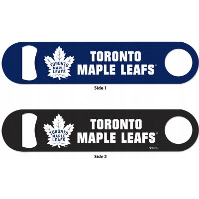 Otvírák Speed Toronto Maple Leafs NHL Metal Bottle Opener 2 Sided, černá – Hledejceny.cz