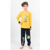 Dětské pyžamo a košilka Vienetta Kids dětské pyžamo Dino tyrkysová