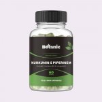 Botanic Kurkumin s piperinem Extrakt 95 % 60 kapslí – Hledejceny.cz