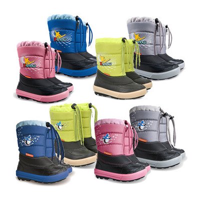 Sněhule Demar KENNY Růžová/tučňák – Zboží Mobilmania