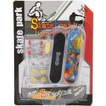 Teddies Skateboard prstový šroubovací plast 9cm s doplňky mix barev – Zbozi.Blesk.cz