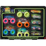 Mattel Hot Weels Monster Trucks svítící ve tmě angličák & truck – Hledejceny.cz