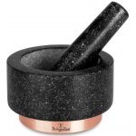 Hmoždíř žulový 14 x 8 cm Black Rose Collection – Zboží Mobilmania