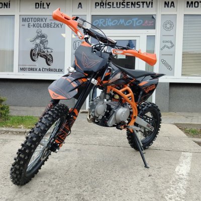 Pitbike Markstore Zuumav K3 oranžovo-černá 2024 125cc 4t – Zboží Mobilmania