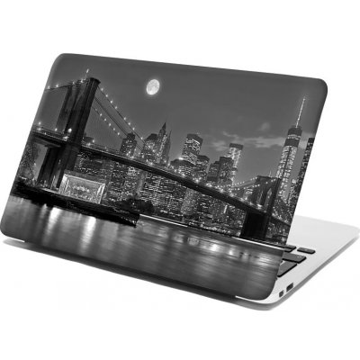 Sablio Samolepka na notebook Noční New York 2 - 38x26 cm – Zboží Živě