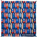 Lifeventure Picnic Blanket z mikrovlákna 150x150cm surfboards – Zboží Dáma