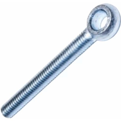 Šroub s okem M10 x 50 mm, bílý zinek, DIN 444LB – Sleviste.cz