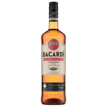 Bacardi Spiced 35% 1 l (holá láhev)