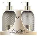 Vivian Gray Ylang Vanilla krémové tekuté mýdlo 300 ml + hydratační krém na ruce 300 ml dárková sada