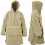 Hoodie Teddy chateau grey šedá 70x50x87 cm – Zboží Dáma